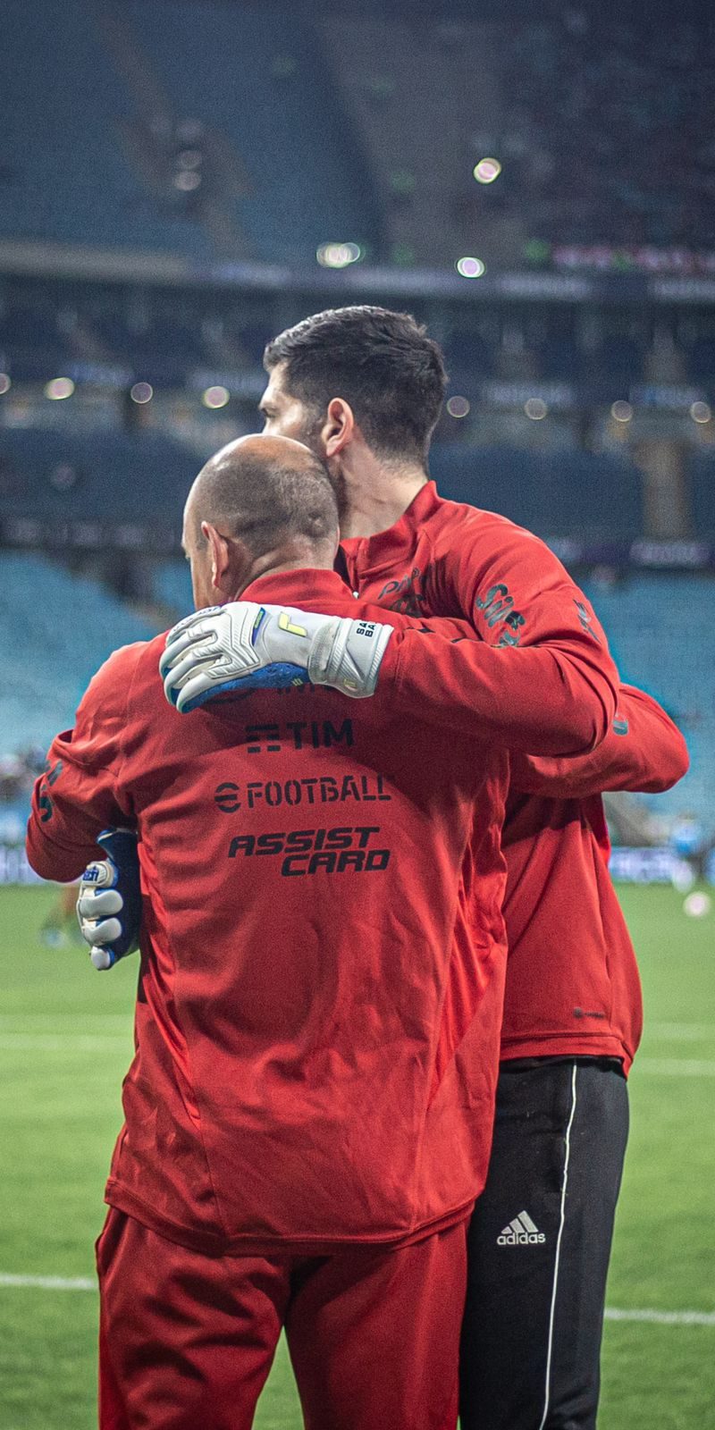 Maia c o Goleiro Rossi 2023.