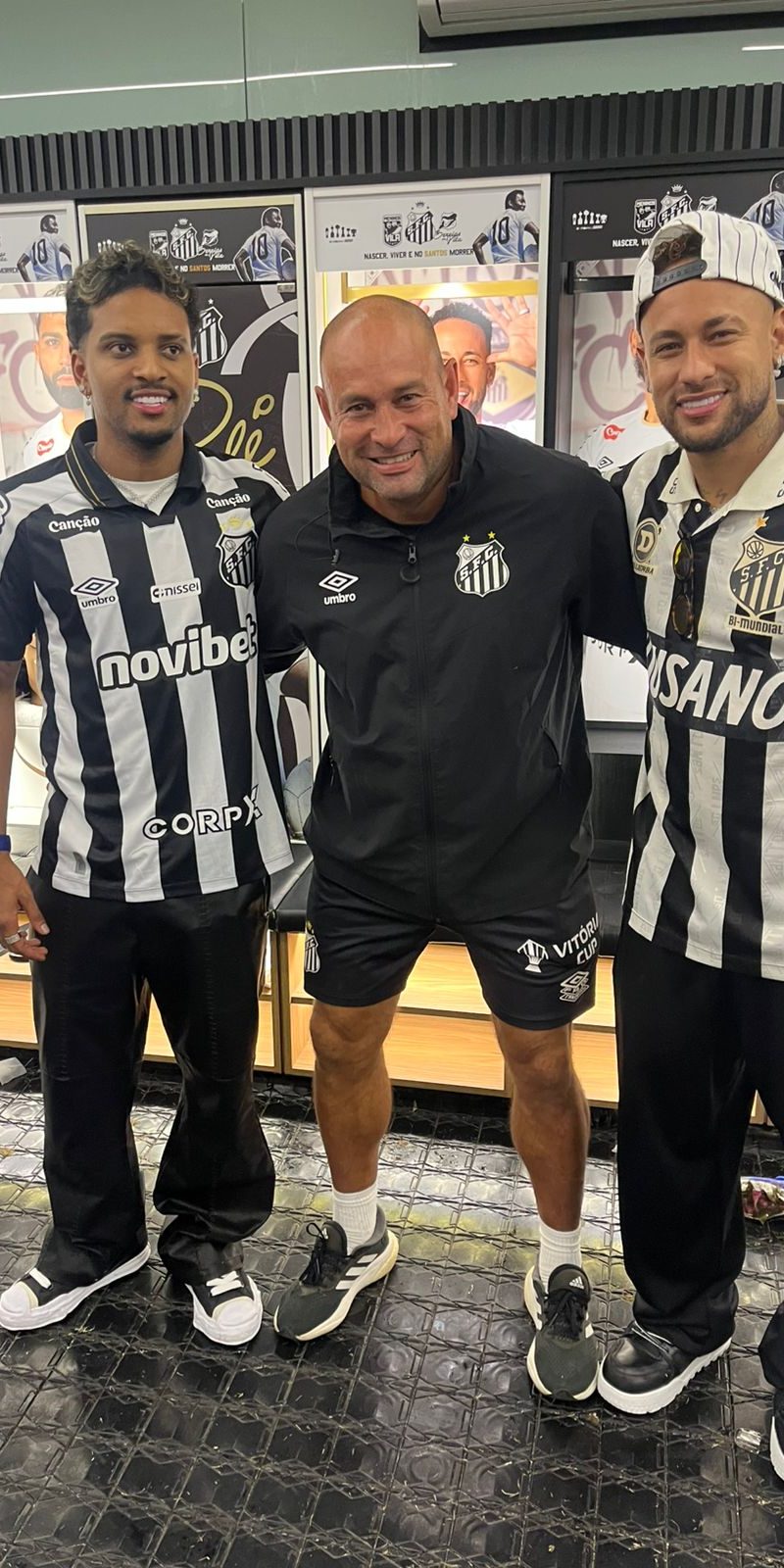 Com @rodrygogoes e @neymarjr