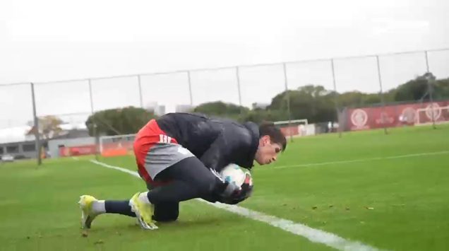Treino goleiros do Inter julho 2026.